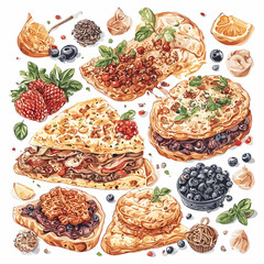 Delicious Food design very cool