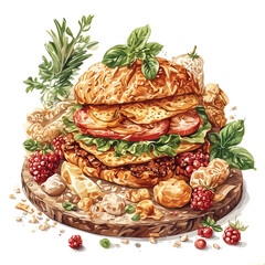 Delicious Food design very cool