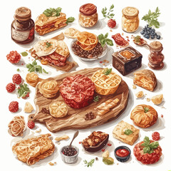 Delicious Food design very cool	
