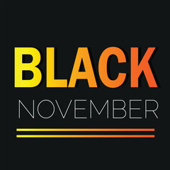 Gradient mesh Black November