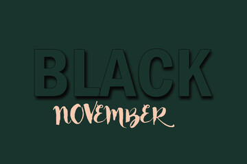 Futuristic Black November 