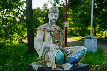 Figure of a Chinese man in traditional clothing