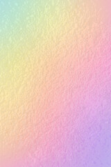 Iridescent pastel rainbow gradient with soft texture overlay