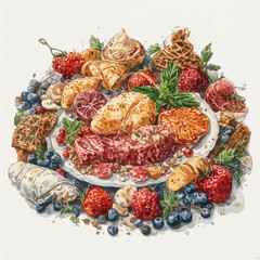 Delicious Food design very cool