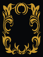 Abstract & Balanced Vector Decorative Ornamental Frames