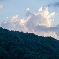 blue sky in heaven