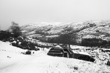 Glendun In Winter, The Glens of Antrim, Northern Ireland 