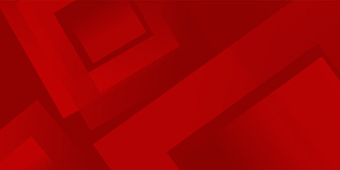 Abstract red banner background design. Vector illustration