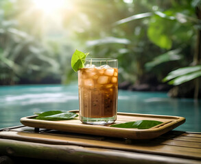 a cup of iced tea