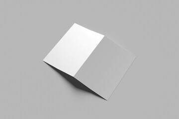 A5 bifold brochure mockup