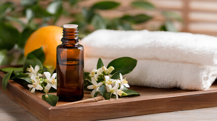 Orange Blossom Essential Oil In Spa