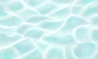 Obraz premium The sea water is crystal clear and transparent, allowing you to see the texture of the water.