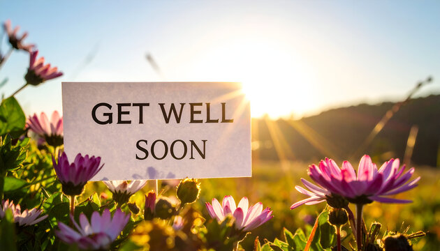 Get Well Soon Sunrise Flowers.