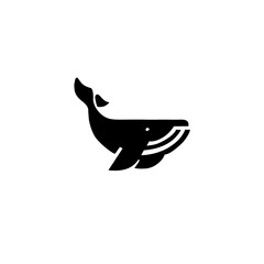 silhouette of a whale