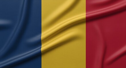 Fototapeta premium Flag of CHAD