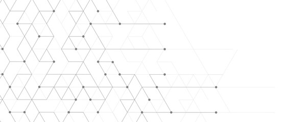 Vector creative idea of modern design with abstract geometric background