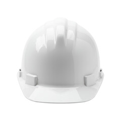 Fototapeta premium White Construction Helmet isolated On White Background