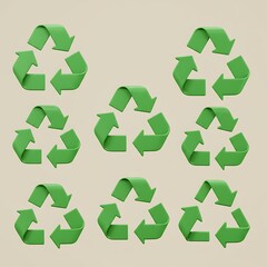 Fototapeta premium Recycled Reflections