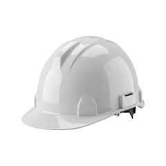 Fototapeta premium White Construction Helmet isolated On White Background