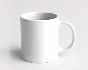 White Mug Mockup Isolated white background