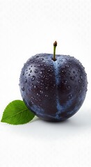 Dew-Kissed Plum: A Moment of Stillness