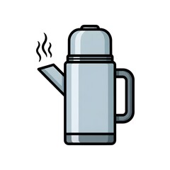 Obraz premium Hot Water Thermos icon