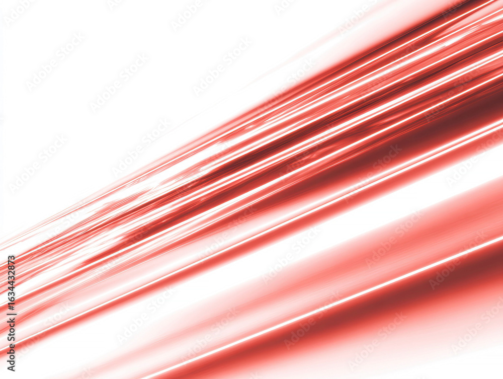 Poster abstract red stripes in motion against a lighter background, densely packed and varying in intensity
