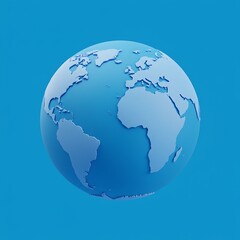 Fototapeta premium 蒼い地球の息遣い