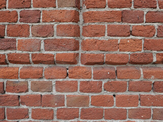 red brick wall background