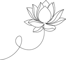 Abstract floral vector illustration with pink lotus blossoms and vintage leaf patterns