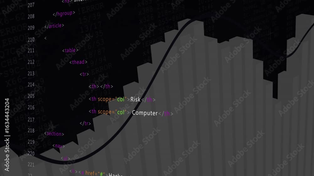 Poster on raw html loading, code updating security, 3d bar chart growing, links sliding for live data