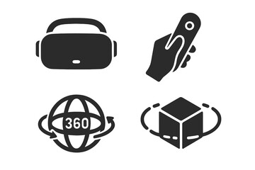 Virtual reality tools and accessories for immersive experiences with 360-degree interaction and navigation features