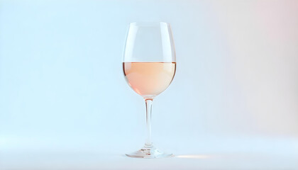 Fototapeta premium wine glass isolated on white background