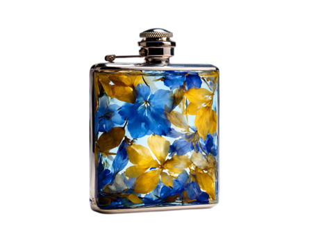 Moonlight Petal Flask Holds Gentle Light