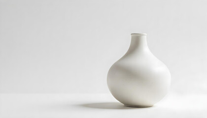 designer modern vase isolated on white backgorund