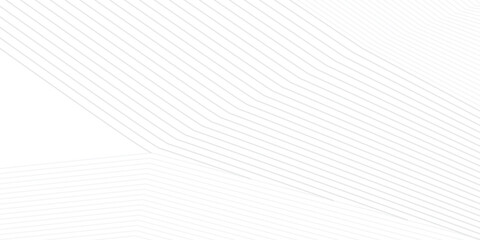 Elegant background design with white and grey line pattern or texture. Luxury horizontal white background for business banner, poster, backdrop, voucher, invite. Vector illustration