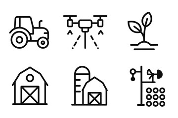 set of icons