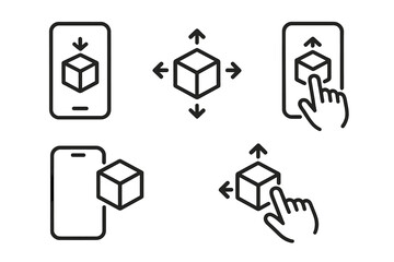 set of icons