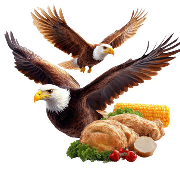 Ukoy isolated on transparent background