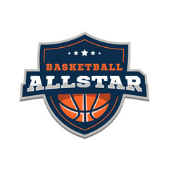 Basketball All Star Sport Logo
