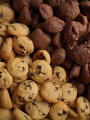 Delicious Chocolate Chip and Cocoa Cookies