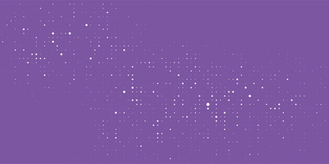 Purple and White Polka Dot Background