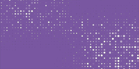 Purple and White Polka Dot Background
