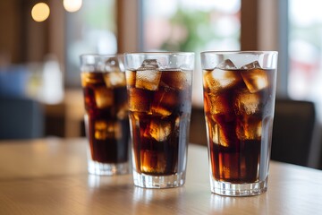 Refreshing Iced Coffee: Cafe Beverage Photography