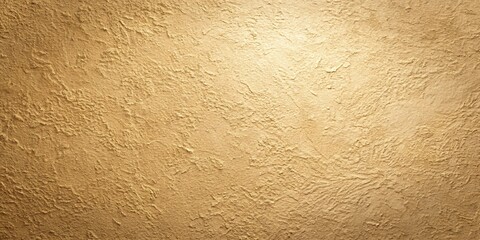 Beige Wall Glows with Subtle Textured Light
