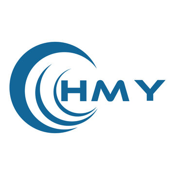 HMY letter design. HMY letter technology logo design on a white background. HMY Monogram logo design for an entrepreneur and business.