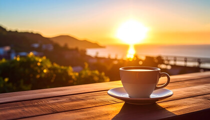 Sunrise Coffee Ocean View.