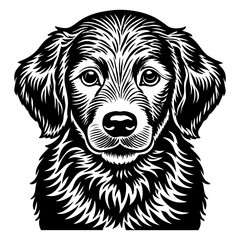 Fototapeta premium pug dog vector illustration