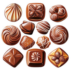 Chocolate candies