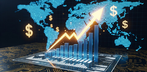 International Currency Trends Background